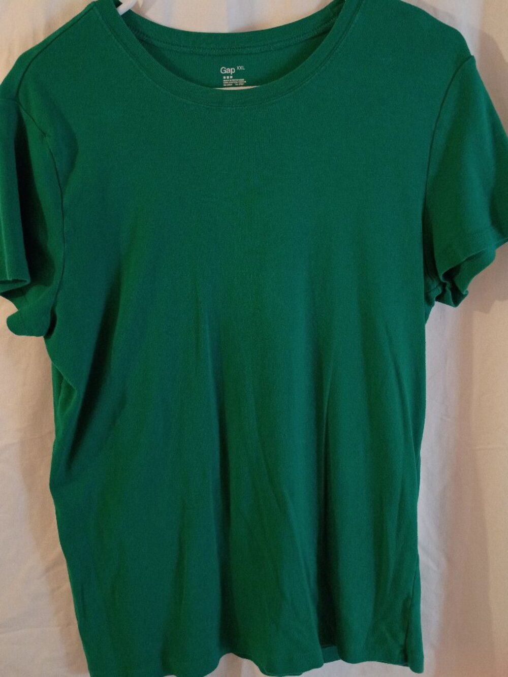 GAP Pine Green Essential Crewneck T-Shirt Women's Size XXL NWOT